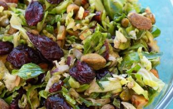 Shaved Brussels Sprouts Salad