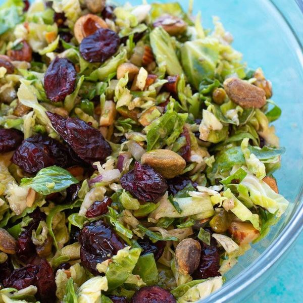 Shaved Brussels Sprouts Salad