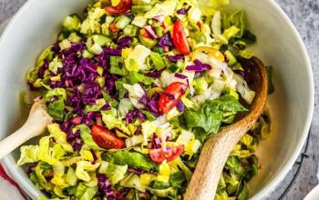 Keto Springtime Chopped Salad