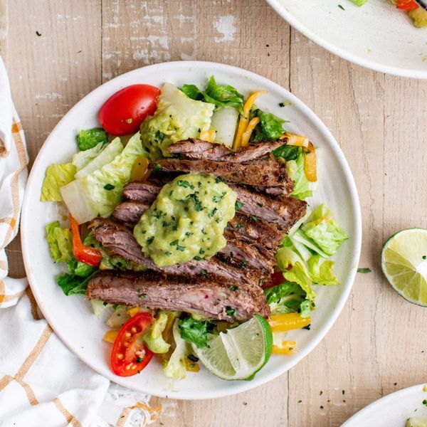 Easy Keto Beef Fajita Salad Recipe
