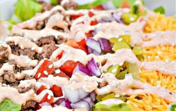 Keto Big Mac Salad