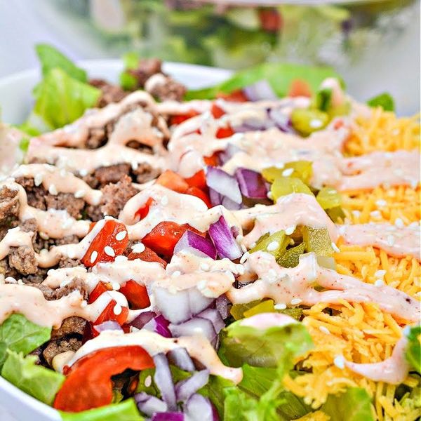 Keto Big Mac Salad