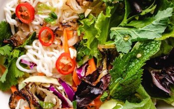Vietnamese Shirataki Noodle Salad (keto, paleo)