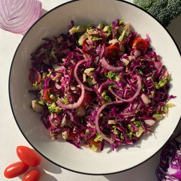 Easy Chopped Broccoli Salad