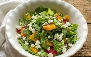 Keto Feta and Golden Beet Salad