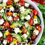 Keto Greek Salad and Dressing