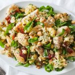 Keto Creamy Chicken and Cauliflower Salad