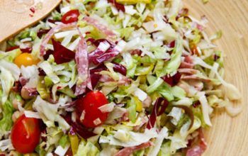 Savory Salami Chopped Salad