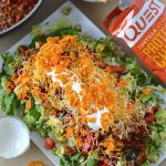 Keto Ground Beef Chili Salad