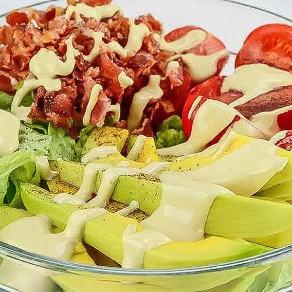 BLT Salad with Avocado