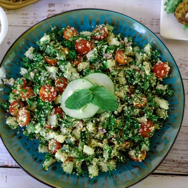 Keto Hemp Hearts Tabbouleh Salad