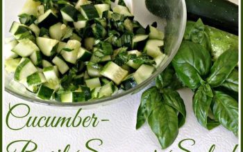 Cucumber-Basil Summer Salad