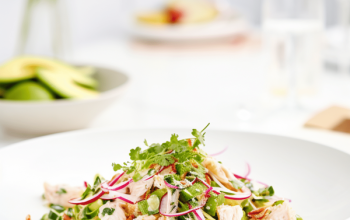 Keto Ginger-Lime Infused Crab Salad