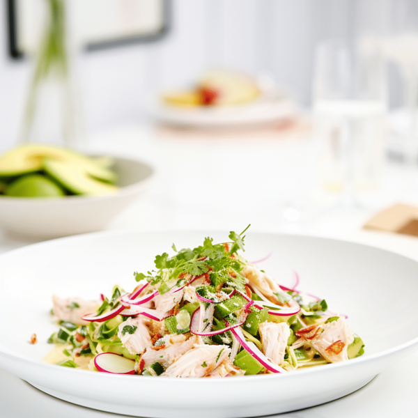 Keto Ginger-Lime Infused Crab Salad