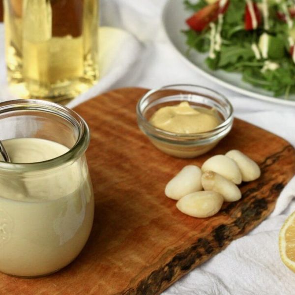 Creamy Lemon Dijon Salad Dressing