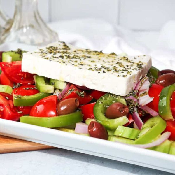 Greek Cucumber Salad Recipe (Keto & Low Carb)