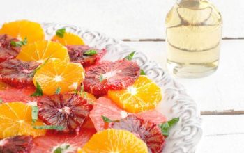 Fresh Citrus Salad with Mint Syrup