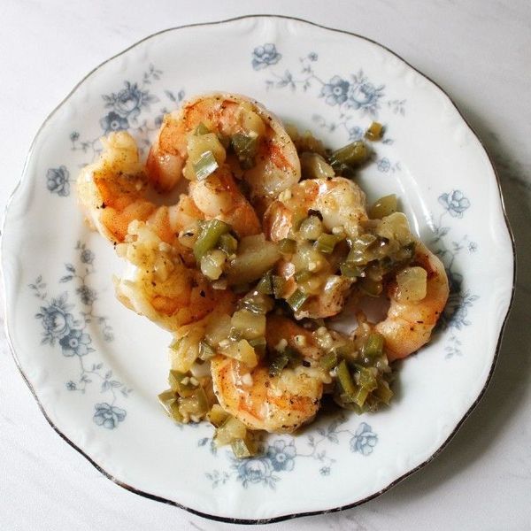 Keto Pineapple Shrimp