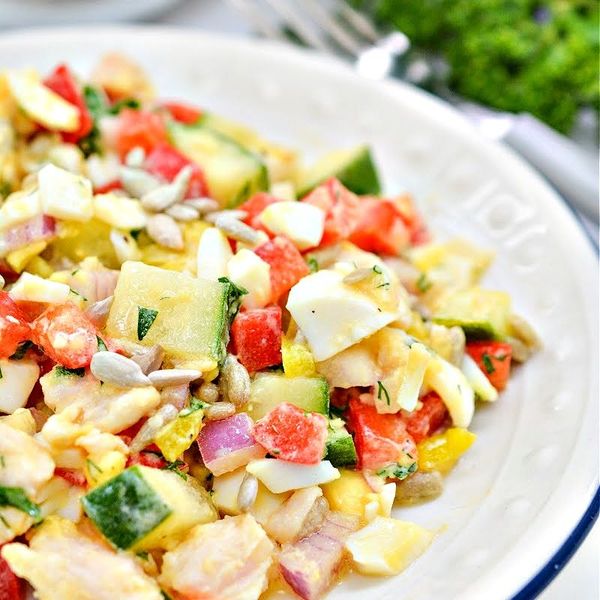 Keto TikTok Hot Girl Summer Chicken Salad