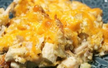 Low Carb Hot Chicken Salad