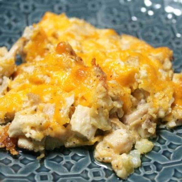 Low Carb Hot Chicken Salad