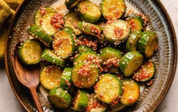 Korean cucumber salad recipe