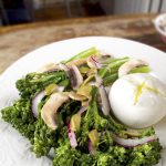 Broccolini Salad with Burrata Cheese
