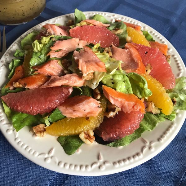 Smoked Salmon Citrus Salad