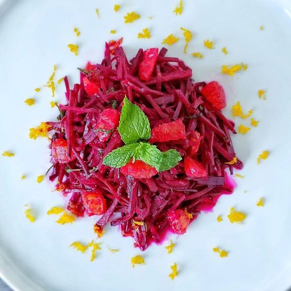 Beet and Orange Salad with Mint