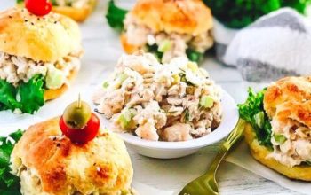Seafood Salad Sliders on Low-Carb Buns | Keto, Low-Carb