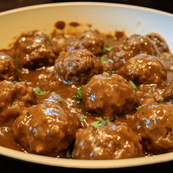 Keto Salisbury Steak Meatballs