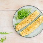 Keto Pork Rind Stuffed Zucchini