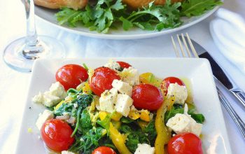 Warm Kale Salad with Lemon & Honey
