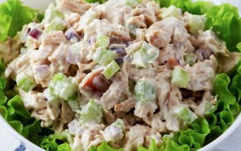 Rotisserie Chicken Salad (Crunchy & Chunky)
