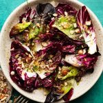 Radicchio Salad with Chives and Hazelnuts
