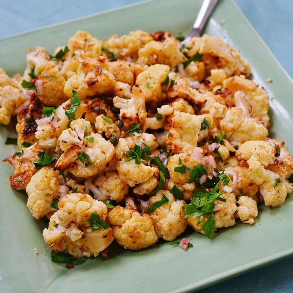 Lemony Roasted Cauliflower Salad – Healthy Vegan Summer Dinner Recipe