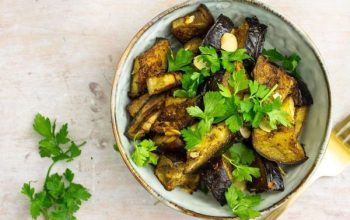 Low Carb Spice Roasted Eggplant