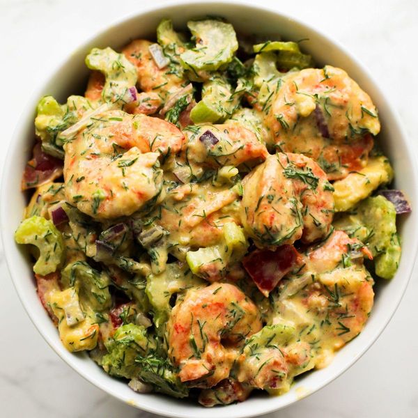 Creamy Shrimp Avocado Salad