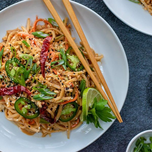 Cold Sesame Noodles w/ Hearts of Palm Noodles