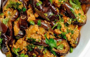 Moroccan Eggplant Salad With Chermoula