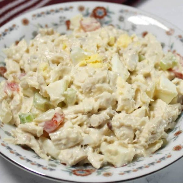 Keto Deviled Chicken Salad