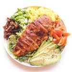 Whole30 + Keto BBQ Chicken BLT Salad