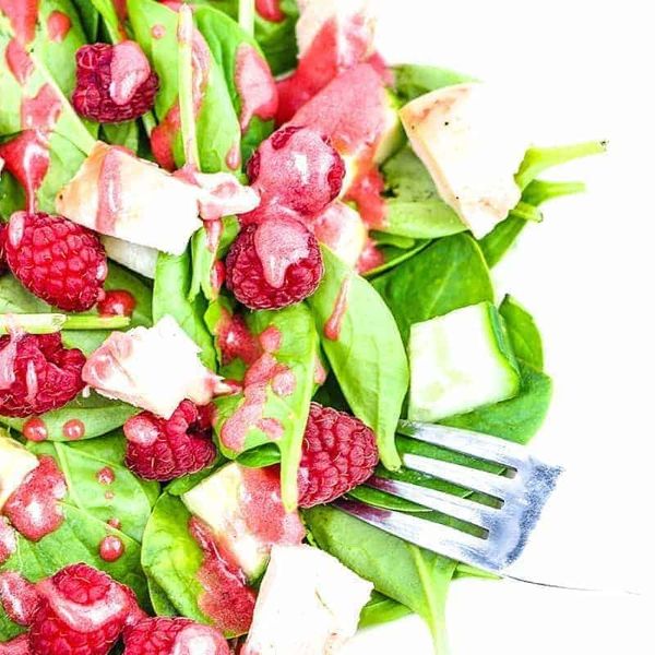Keto Raspberry Vinaigrette Dressing