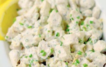 Lemon Herb Chicken Salad (Keto & Gluten-Free)