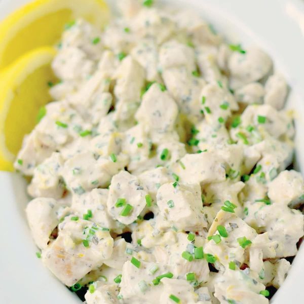 Lemon Herb Chicken Salad (Keto & Gluten-Free)