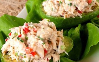 Crab Salad Stuffed Avocados