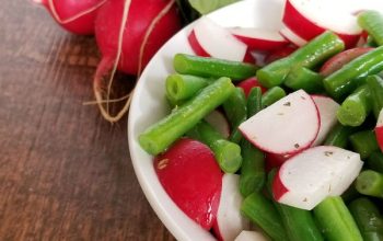 Green Bean and Radish Spring Salad