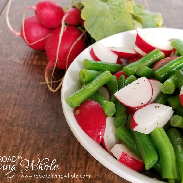 Green Bean and Radish Spring Salad