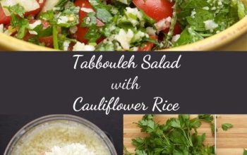 Tabbouleh Salad With Cauliflower Rice