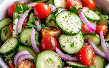 Cherry Tomato Cucumber Salad